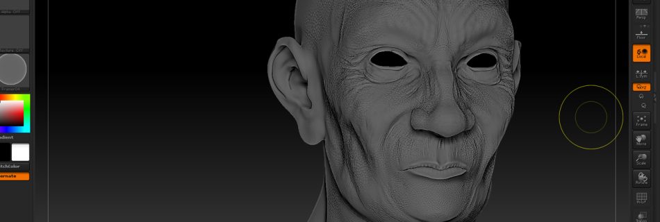 Face Study in 3d